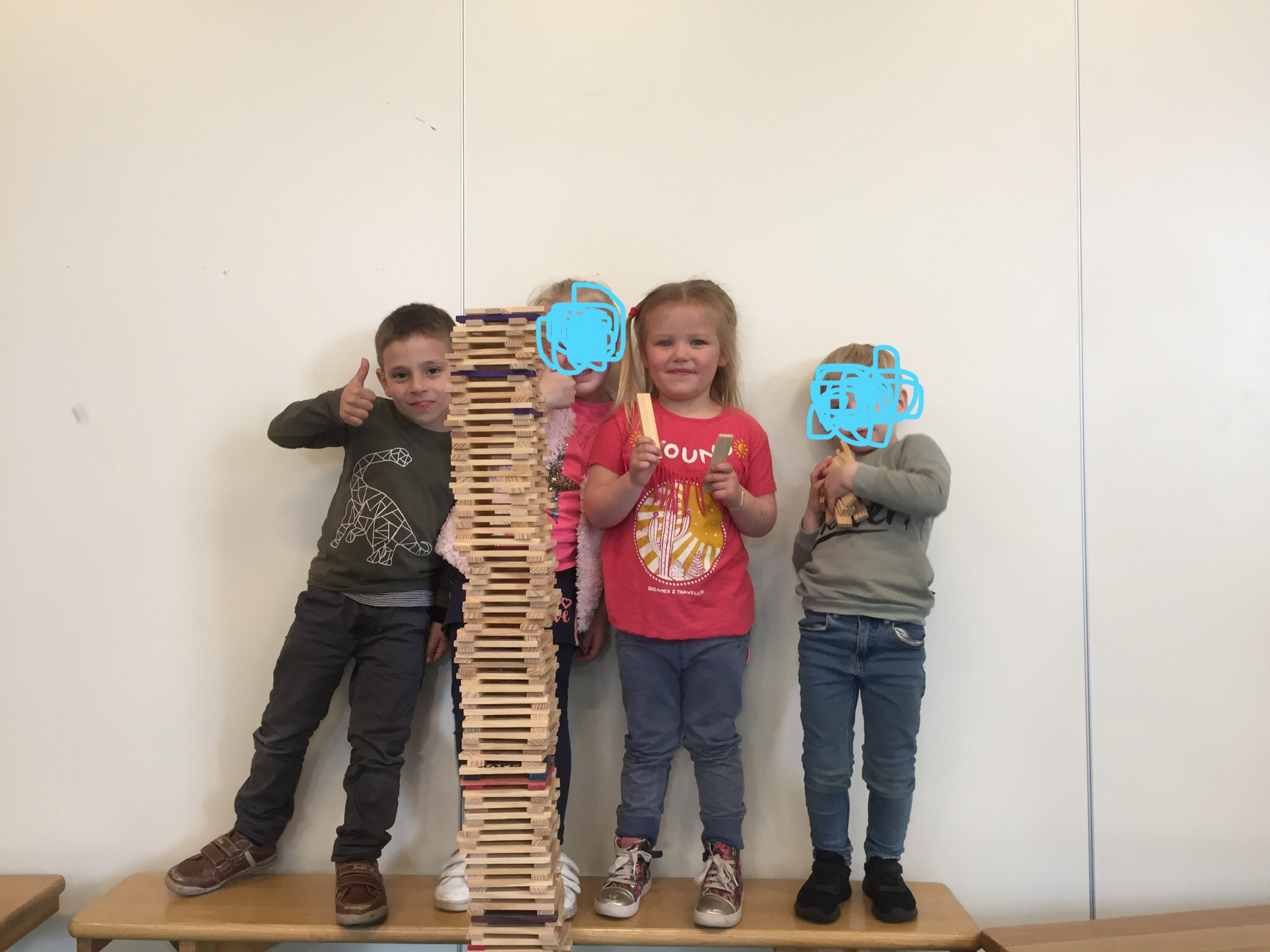 Samen bouwen met de Kapla 