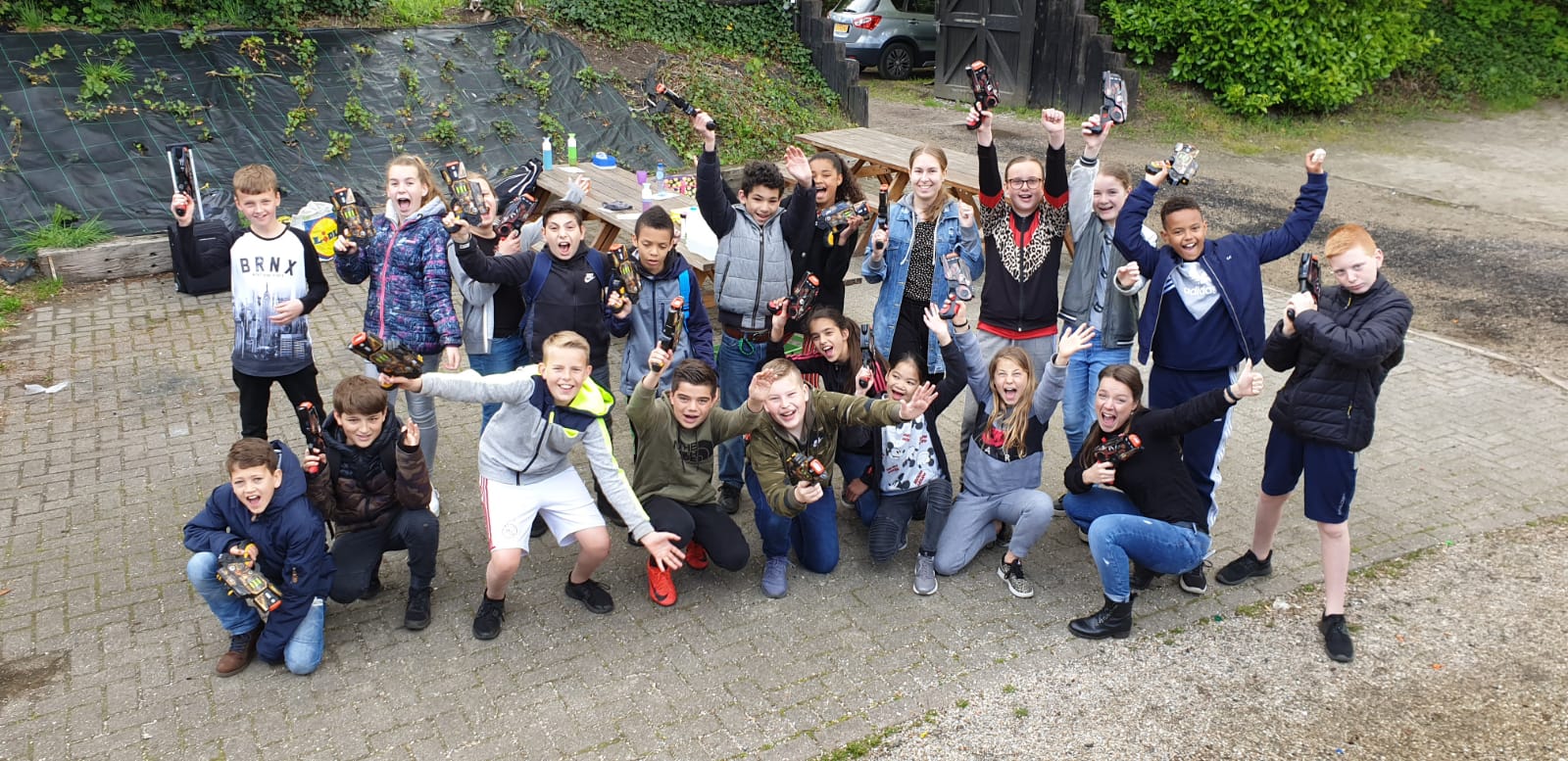 Kampbericht van groep 8