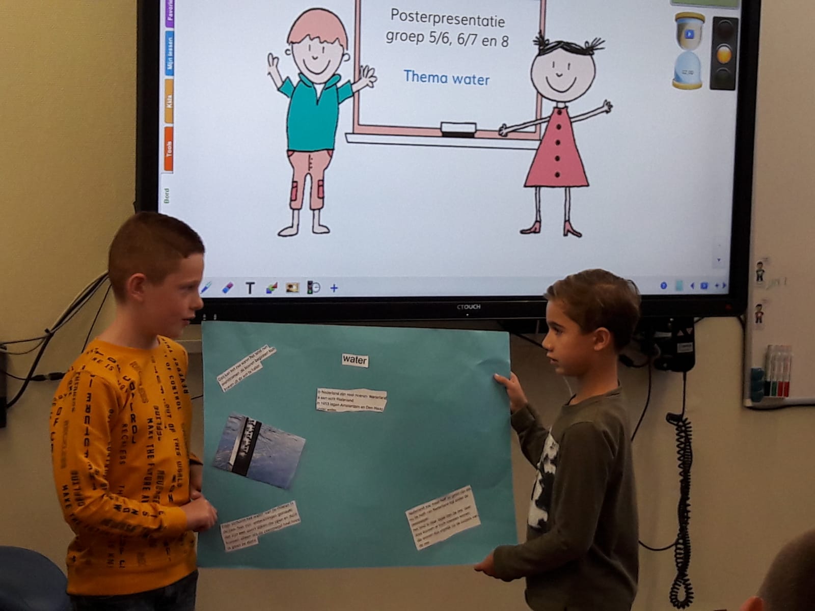 Posterpresentaties groep 5 t/m 8