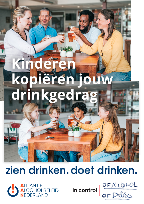 Flyer 'Zien drinken doet drinken'