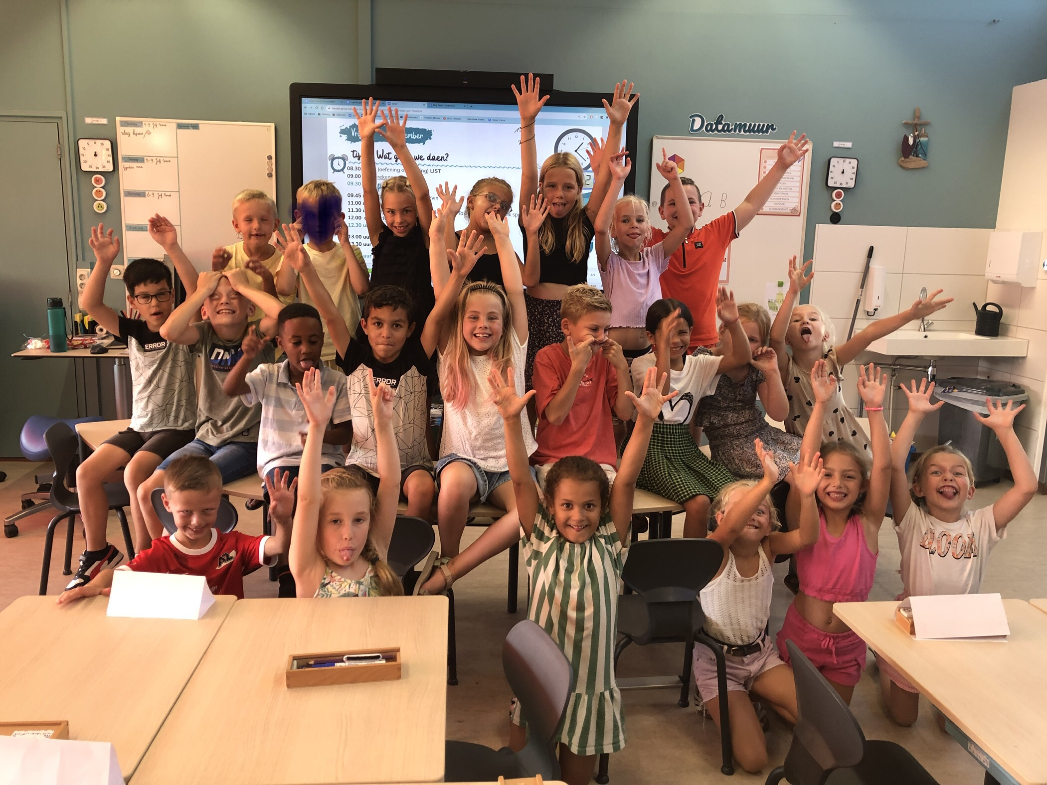 De eerste schoolweek