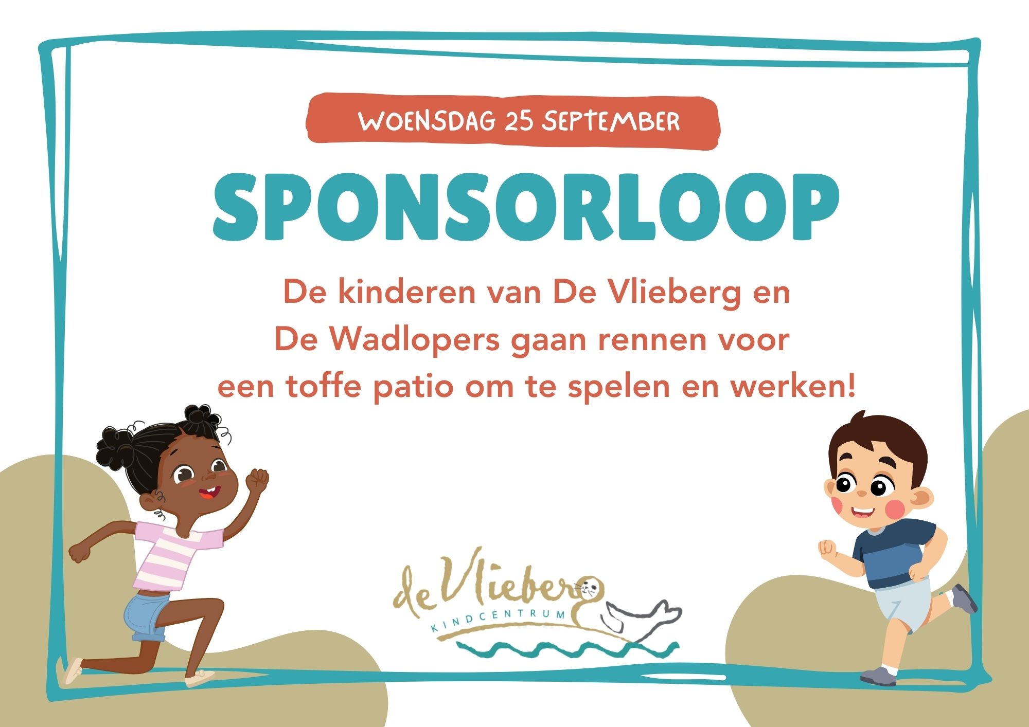 Sponsorloop woensdag 25 september 