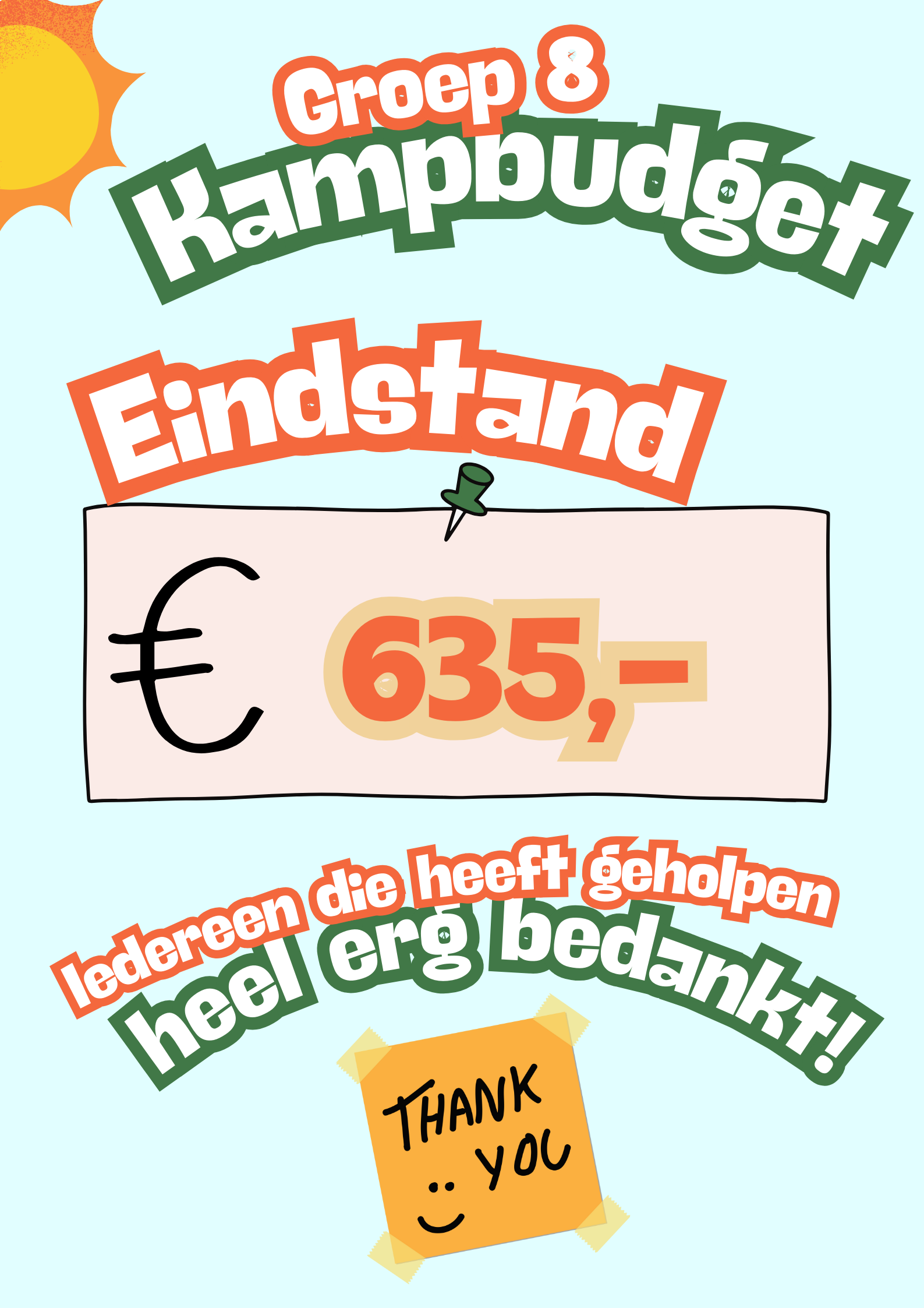 Eindbedrag kamp