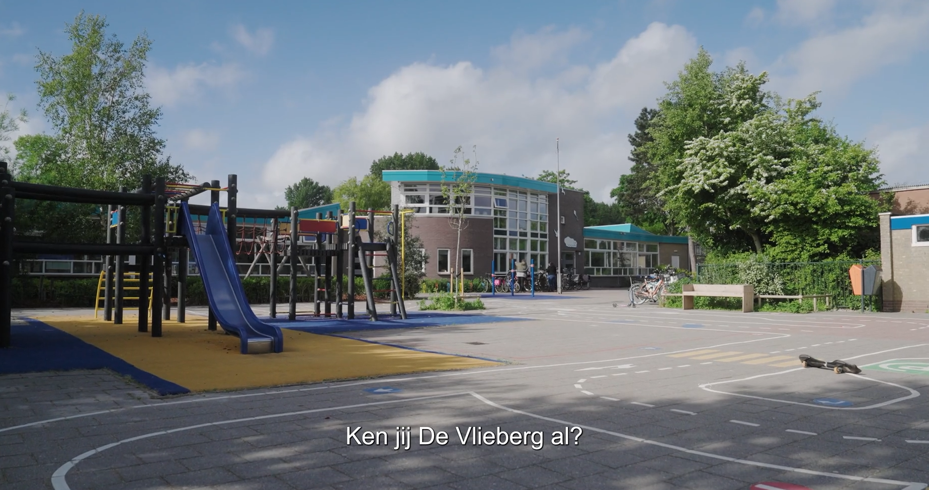 Filmopnames op De Vlieberg