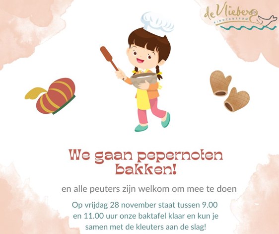 Peuterochtend pepernoten bakken - 28 november (2)