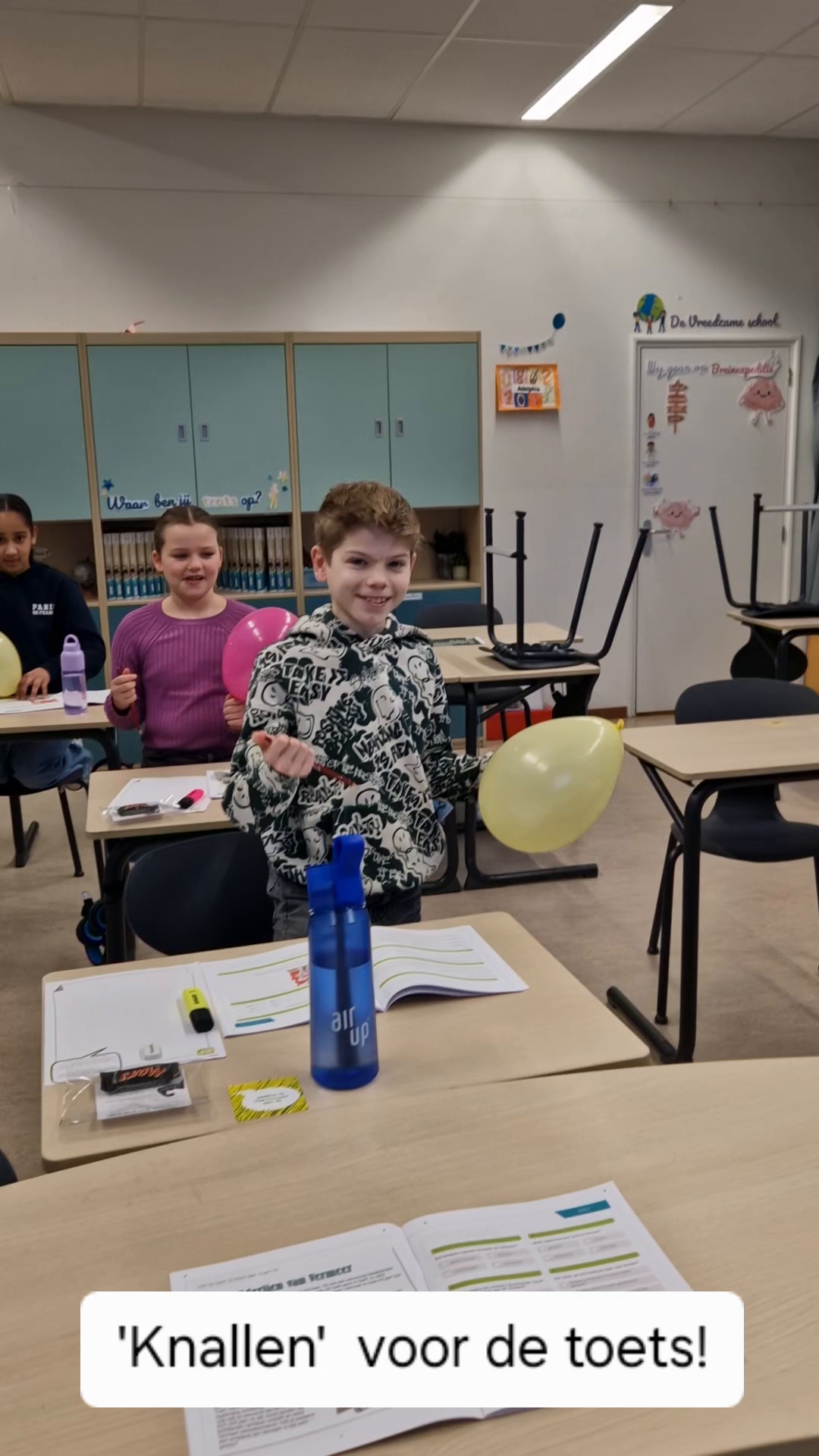 Groep 8 gaat 'knallen'